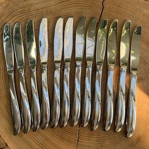 Atomic 1960's knives set of 12